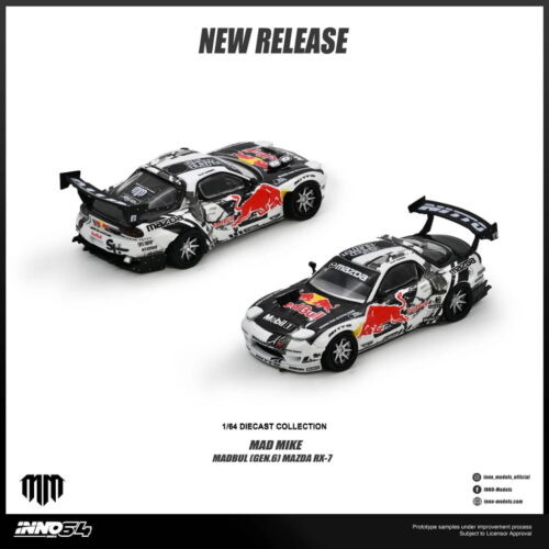 Inno64 1:64 - Mazda RX7 Mad Mike MADBUL Gen6