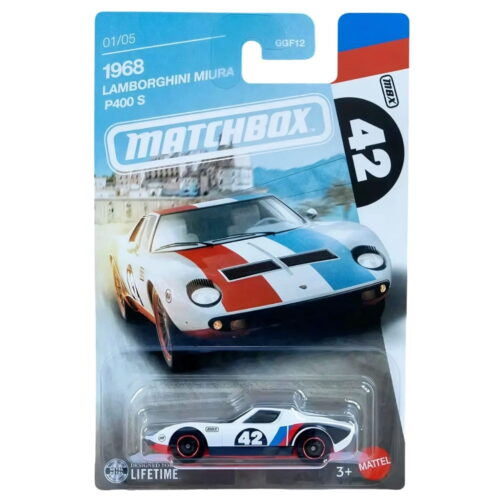 Matchbox 1:64 - 1968 Lamborghini Miura P400 S - Super Cars Series - Temáticos 2026