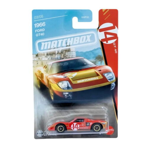 Matchbox 1:64 - 1966 Ford GT40 - Super Cars Series - Temáticos 2026