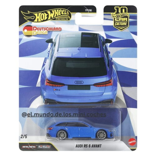 Hot Wheels Premium 1:64 - Deutschland Design - 2026 Car Culture - CAJA SELLADA