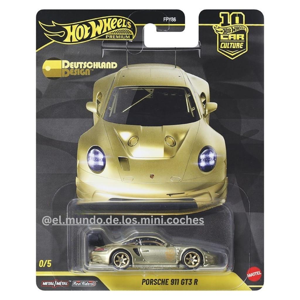 Hot Wheels Premium 1:64 - Deutschland Design - 2026 Car Culture - CAJA SELLADA