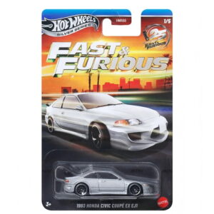 Hot Wheels 1:64 - 1993 Honda Civic Coupé EX EJ1 - Fast & Furious: Silver Aniversario Series (2026)