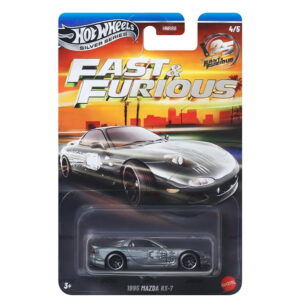 Hot Wheels 1:64 - 1995 Mazda RX-7 - Fast & Furious: Silver Aniversario Series (2026)