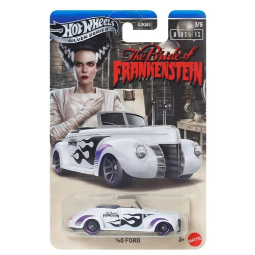 Hot Wheels 1:64 - '40 Ford (The Bride of Frankenstein) - Universal Monsters Series (GDG83)