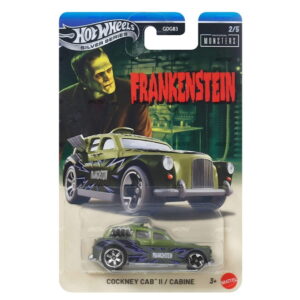 Hot Wheels 1:64 - Cockney Cab II (Frankenstein) - Universal Monsters Series (GDG83)