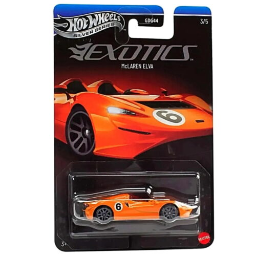 Hot Wheels 1:64 - McLaren Elva 21C - Exotics - Automotor 2026 Silver Series