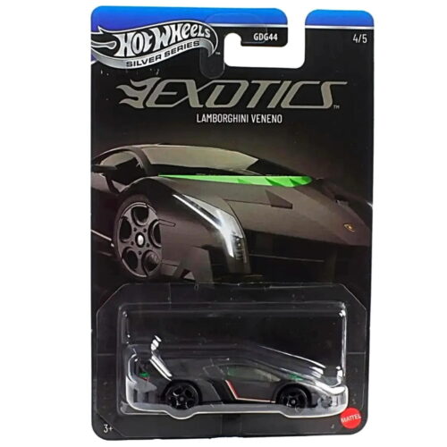 Hot Wheels 1:64 - Lamborghini Veneno - Exotics - Automotor 2026 Silver Series