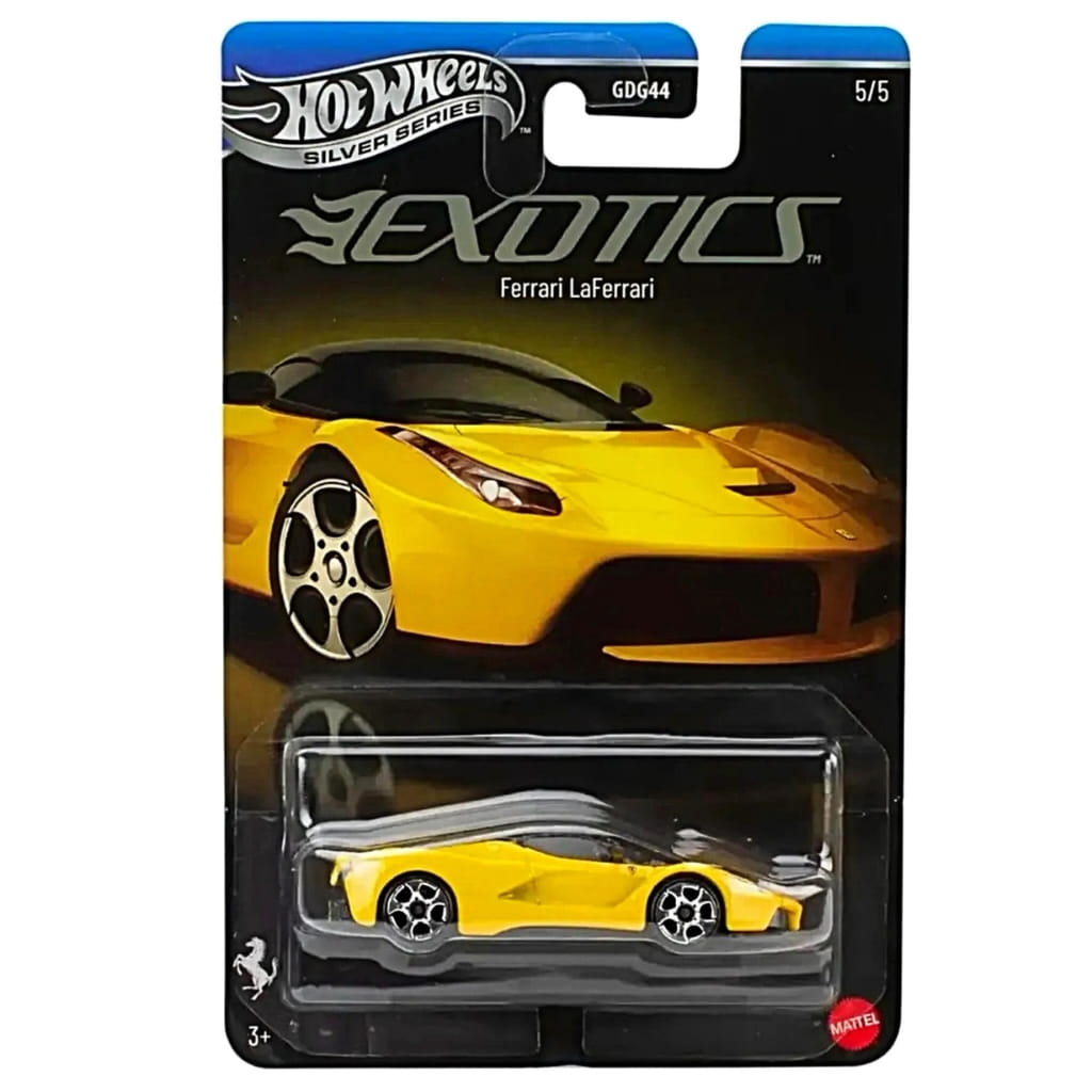 Hot Wheels 1:64 - Ferrari LaFerrari - Exotics - Automotor 2026 Silver Series