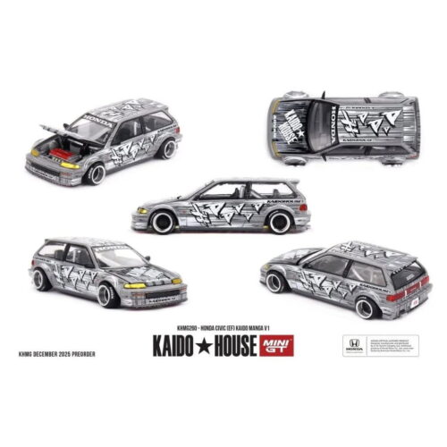 Kaido House 1:64 - Honda Civic (EF) Kaido Manga V1