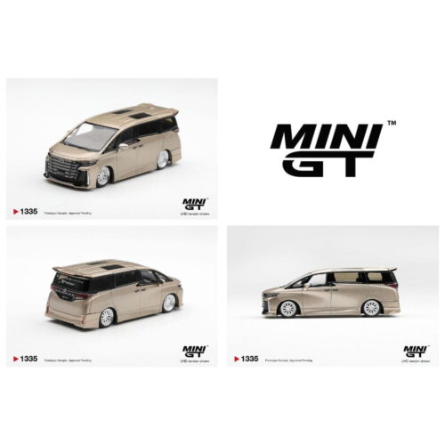Mini GT 1:64 - Toyota Vellfire 40 KUHL Gold Metallic