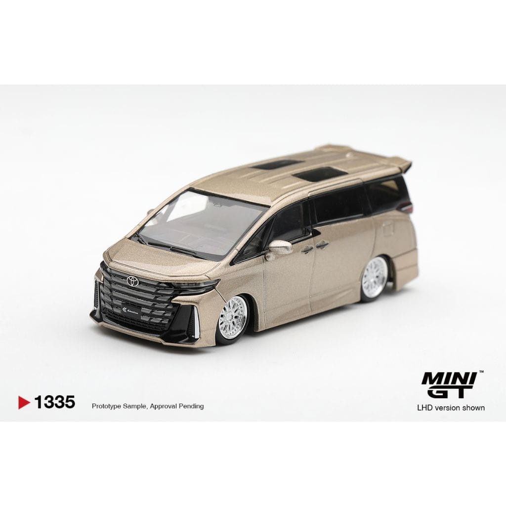 Mini GT 1:64 - Toyota Vellfire 40 KUHL Gold Metallic