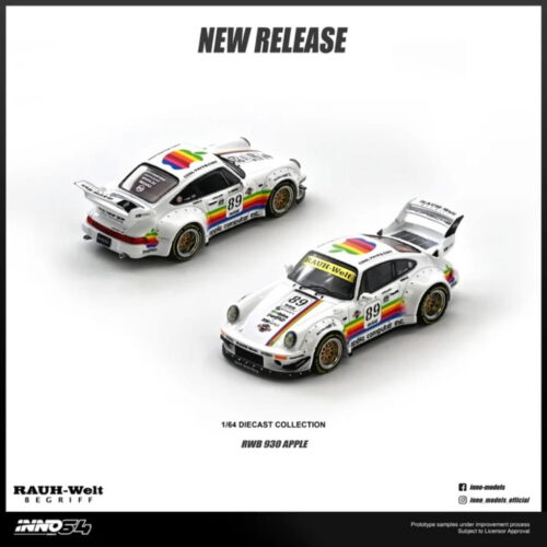 Inno64 1:64 - RWB 930 #89 Apple Livery IN64-RWB930-APPLE