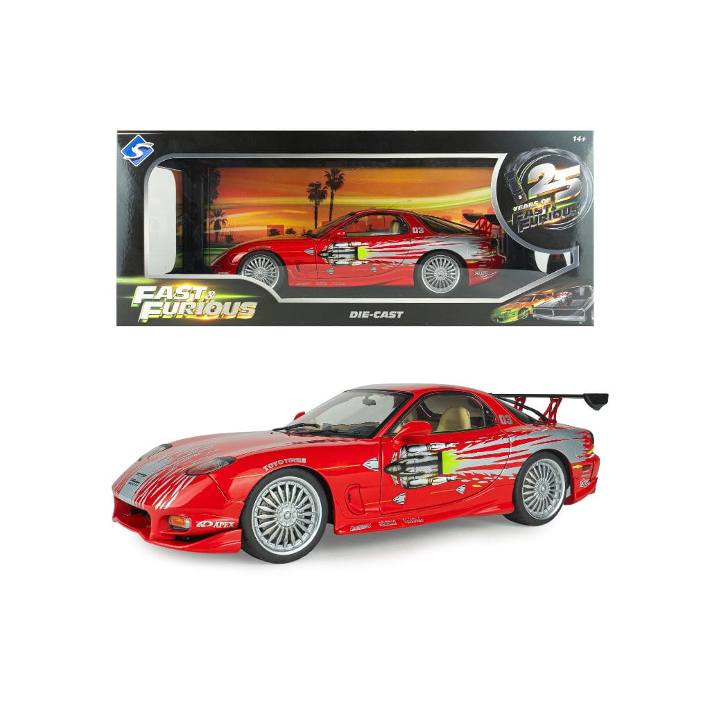 Solido 1:18 - Mazda RX7 FD3RS Fast & Furious 1 Dom