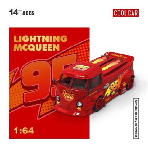 Cool.Car 1:64 - Volkswagen T1 Pickup Lightning McQueen