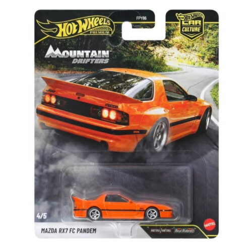 Hot Wheels Premium 1:64 - Mazda RX7 FC Pandem - Mountain Drifters - 2027 Car Culture