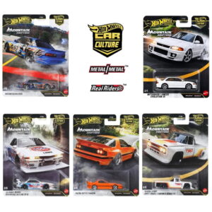 Hot Wheels Premium 1:64 - Mountain Drifters - 2027 Car Culture - Juego de 5