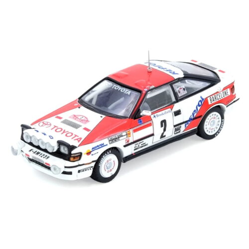 Inno64 1:64 - Toyota Celica GT-Four (ST165) #2 Winner Rally Monte-Carlo 1991 C. Sainz - L. Moya