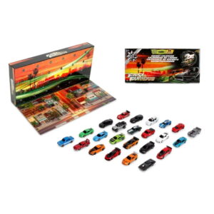 Jada - Fast & Furious Nano Hollywood Rides Calendario de Adviento - Caja con 24 Nano Coches