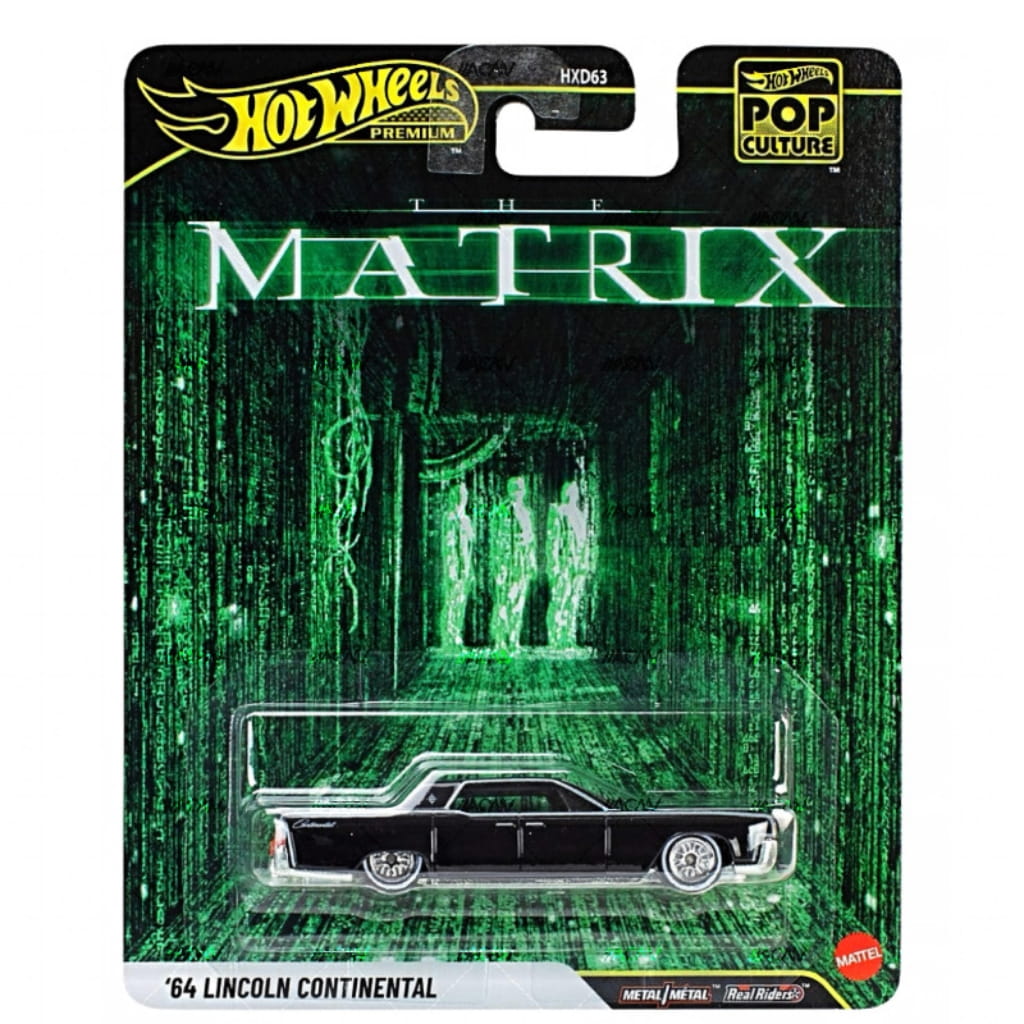 Hot Wheels Pop Culture - '64 Lincoln Continental - The Matrix (2027 Mix 1)