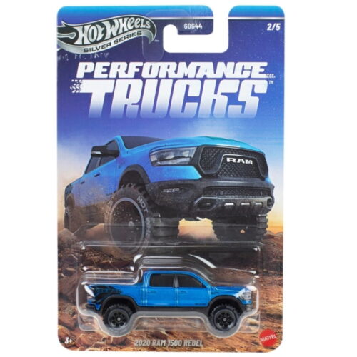 Hot Wheels 1:64 - 2020 Ram 1500 Rebel - Performance Trucks - Automotor (GDG44) 2026 Series Silver