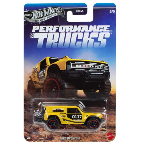 Hot Wheels 1:64 - Ford Bronco R - Performance Trucks - Automotor (GDG44) 2026 Series Silver