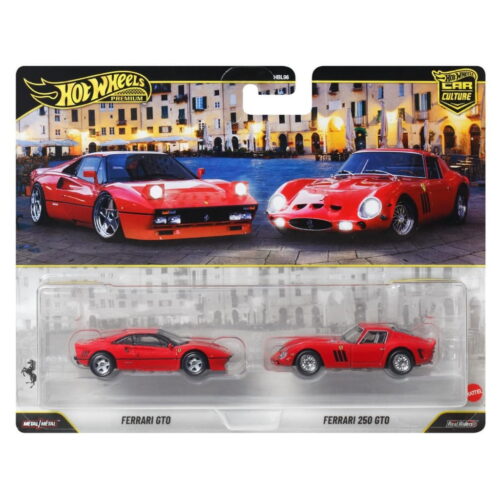 Hot Wheels 1:64 - Ferrari GTO / Ferrari 250 GTO (Ferrari) - 2027 Car Culture 2-Packs Mix 1