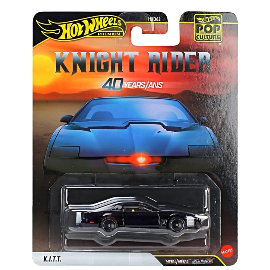 Hot Wheels Pop Culture - K.I.T.T. - Knight Rider 40th Anniversary (2027 Mix 1)