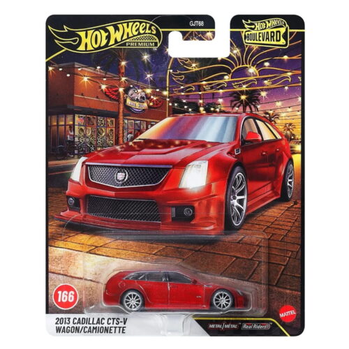 Hot Wheels 1:64 - 2013 Cadillac CTS-V Wagon (#166) - 2027 Boulevard Series Mix 1