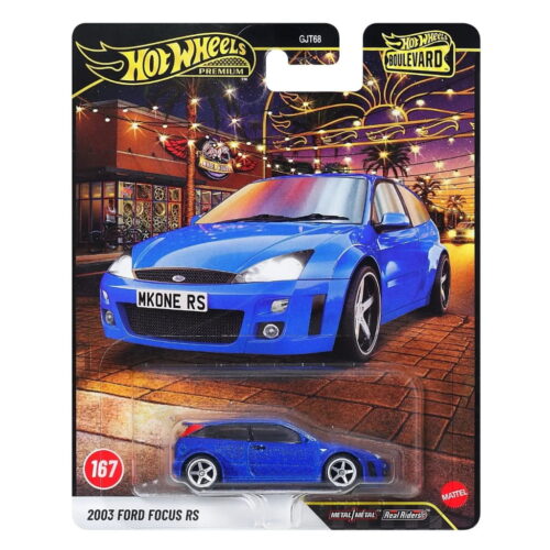 Hot Wheels 1:64 - 2003 Ford Focus RS (#167) - 2027 Boulevard Series Mix 1
