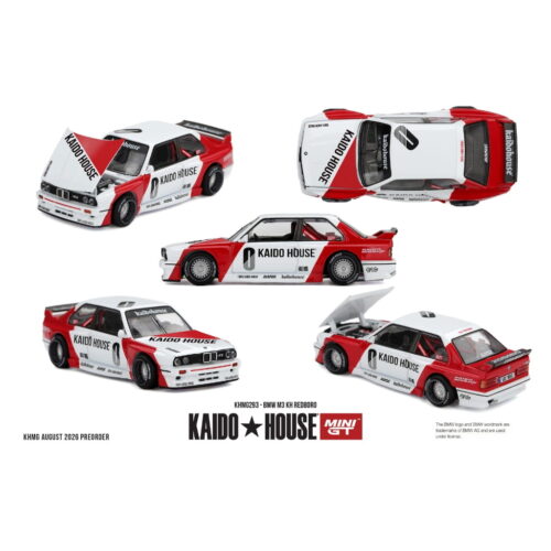Kaido House 1:64 - BMW M3 (E30) KH REDBORO 1989