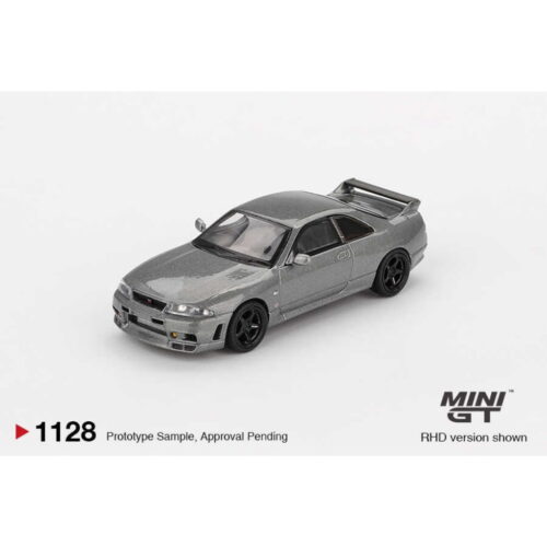 Mini GT 1:64 - Nissan GTR (R33) NISMO BCNR33 CRS Dark Metal Gray