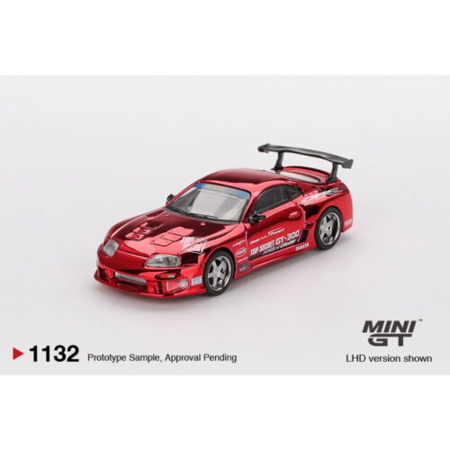 Mini GT 1:64 - Toyota Supra (A80) Top Secret GT300 Red Chrome