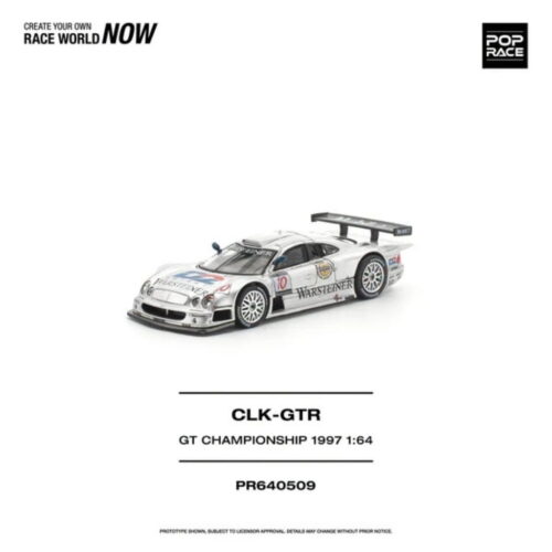 Pop Race 1:64 - 1997 Mercedes Benz AMG CLK GTR FIA GT Championship