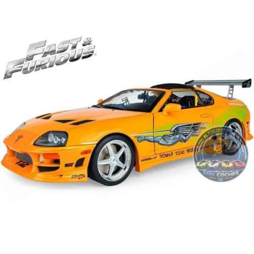 Solido 1:18 - 2001 Toyota Supra MK4 (A80) Brian O'Conner "Especial 25 Aniversario Fast & Furious I"