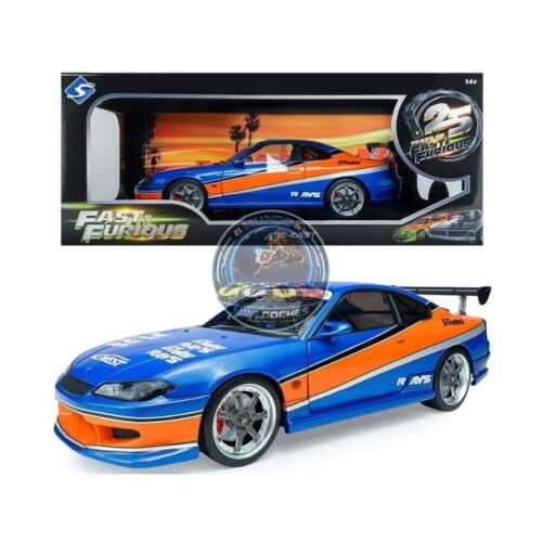 Solido 1:18 - 2006 Nissan Silvia (S15) SPEC-S Mona Lisa Tokyo Drift "Especial 25 Aniversario Fast & Furious I"