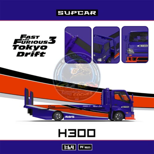 H300 Flatbed Transport Trailer - Fast & Furious 3 Mona Lisa