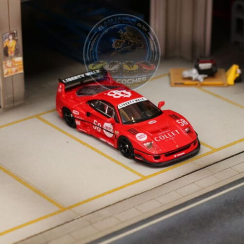 Street Weapon + Ghost Player - Ferrari F40 LBWK #58 - Rojo