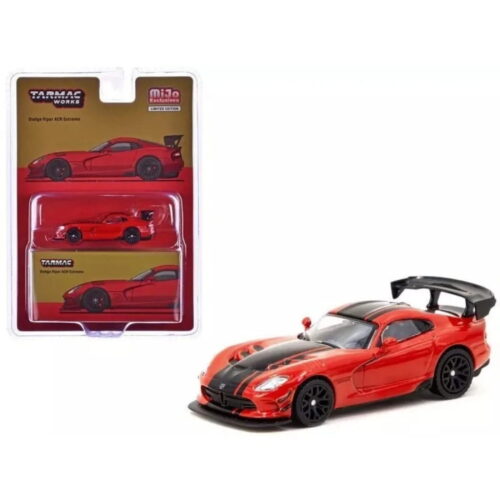 Tarmac Works 1:64 - Dodge Viper ACR Extreme - Rojo - MiJo Exclusives