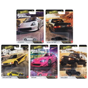 Hot Wheels 1:64 - Fast & Furious 2027 Mix 1 - Juego de 5