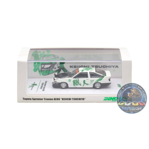 Toyota Sprinter Trueno AE86 "Keiichi Tsuchiya" - Edición Limitada - Verde/Blanco