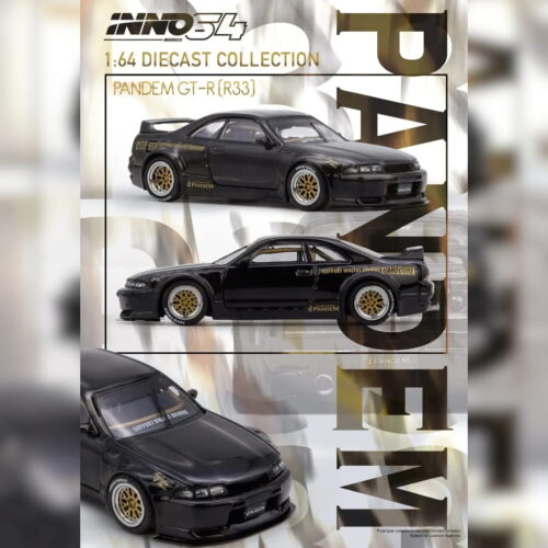 Inno64 1:64 - Nissan PANDEM GT-R (BCNR33) - Black