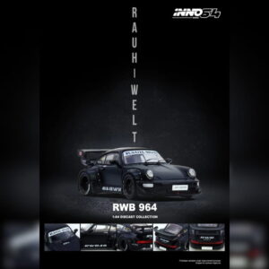 Inno64 1:64 - RWB 964 - Negro Mate