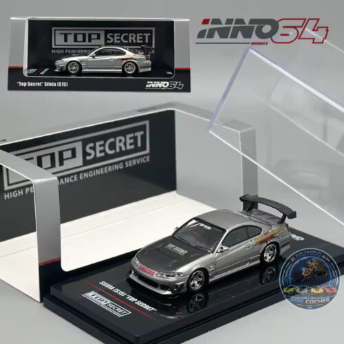Inno64 1:64 - Nissan Top Secret Silvia (S15) - Silver