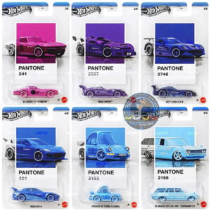 Hot Wheels 1:64 - Pantone Mix 3 - 2026 Silver Label Series - Juego de 6