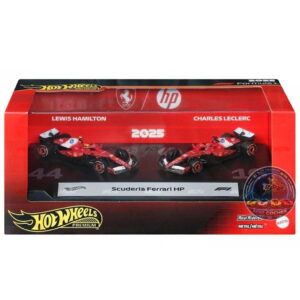 Hot Wheels 1:64 Premium Formula 1 2026 - Duo Pack Ferrari Martin (Lewis Hamilton / Charles Leclerc)