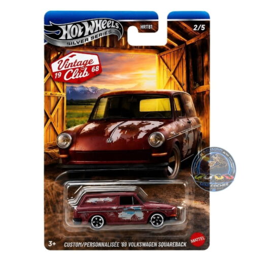 Hot Wheels 1:64 - Custom '69 Volkswagen Squareback - Vintage Club - 2027 Mix 1
