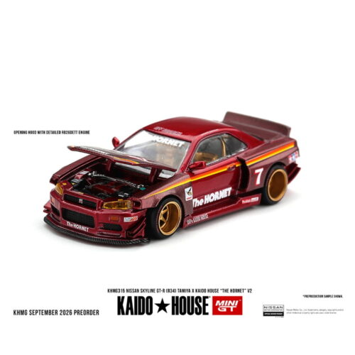 Kaido House 1:64 - Nissan Skyline GT-R (R34) TAMIYA x KAIDO HOUSE “The Hornet” V2