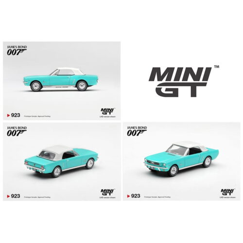 Mini GT 1:64 - Ford Mustang Convertible - "Thunderball" - Embalaje Blister Español