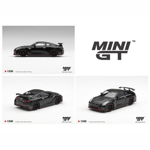Mini GT 1:64 - Nissan GT-R R35 - Nismo Black 2024 (Versión Caja)
