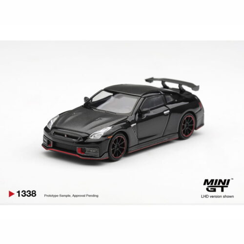 Mini GT 1:64 - Nissan GT-R R35 - Nismo Black 2024 (Versión Caja)